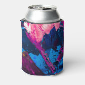 絵を描芸術的テクスモダンク。 缶クーラー (缶裏面)