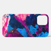 絵を描芸術的テクスモダンク。 Case-Mate iPhoneケース (裏面 (横))