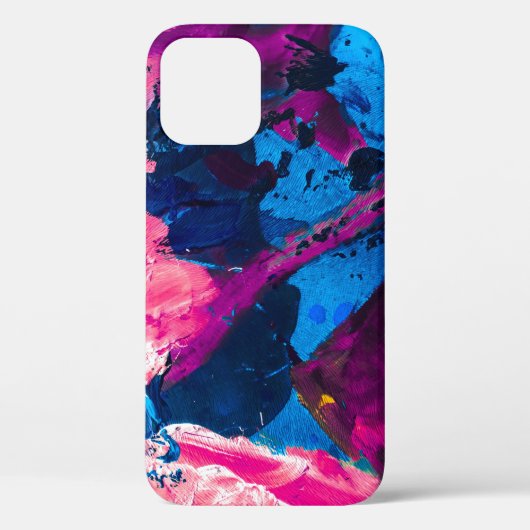 絵を描芸術的テクスモダンク。 Case-Mate iPhoneケース (裏面)