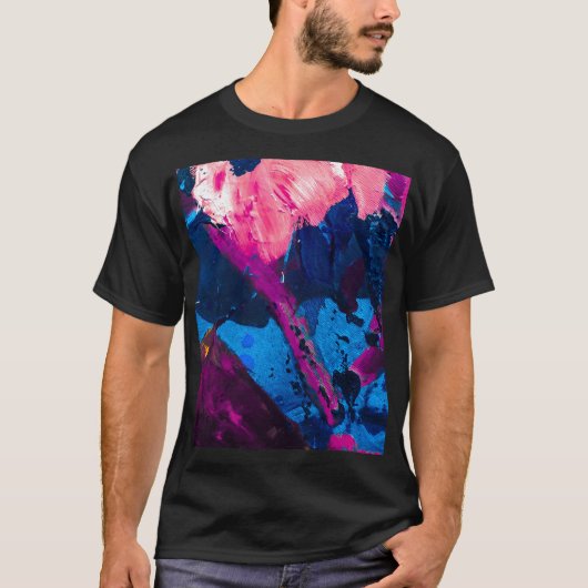 絵を描芸術的テクスモダンク。 Tシャツ (正面)