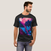 絵を描芸術的テクスモダンク。 Tシャツ (正面フル)