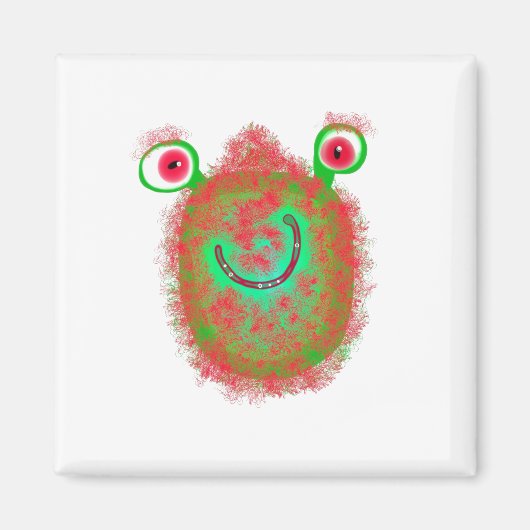 絵を描菌 マグネット (正面)