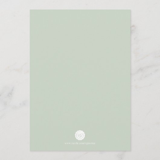 絵を描葉と水彩ウッドランドバニーメニュー メニュー (裏面)