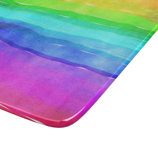 絵を描虹 カッティングボード (角)