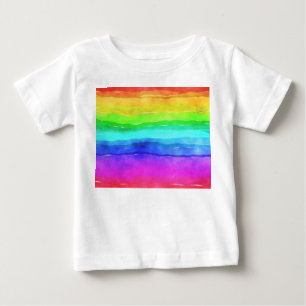 絵を描虹 ベビーTシャツ