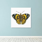 絵を描蝶 キャンバスプリント (インサイチュ (ウッドフロア))