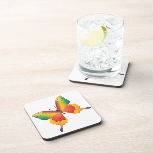 絵を描蝶 コースター (右側)