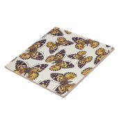 絵を描蝶 タイル (側面)