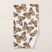 絵を描蝶 バスタオルセット (ハンドタオル)