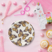 絵を描蝶 ペーパープレート (パーティー)