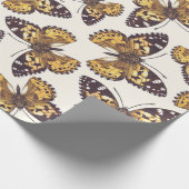 絵を描蝶 ラッピングペーパー (角)