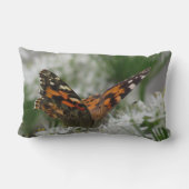 絵を描蝶 ランバークッション (裏面)