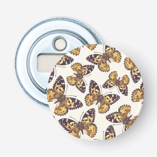 絵を描蝶 栓抜き (正面)