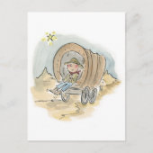 絵を描車 ポストカード (正面)