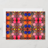 絵を描遊アルパーティの招待状 招待状 (裏面)