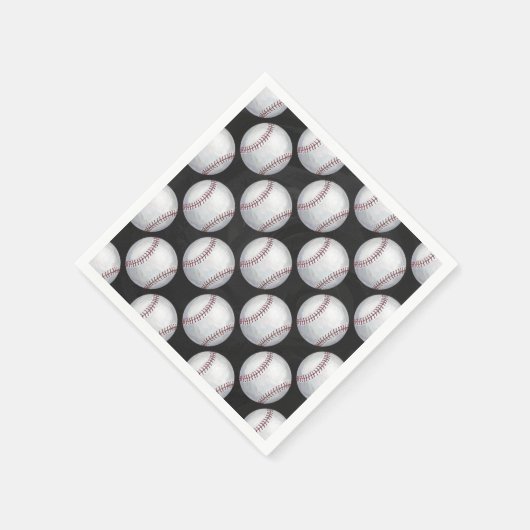 絵を描野球 スタンダードカクテルナプキン (角)