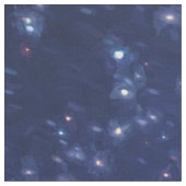 絵を描銀河系 ファブリック (クローズアップ)