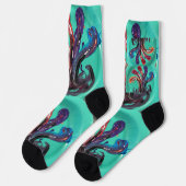 絵を描靴下に。 ソックス (左)