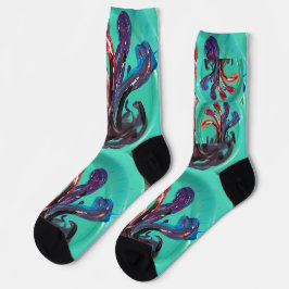 絵を描靴下に。 ソックス