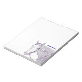 絵を描馬メモ ノートパッド (回転)