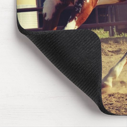 絵を描馬 マウスパッド (コーナー)