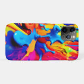 絵を描鮮やかスプラッシュはっきりしたアート Case-Mate iPhoneケース (裏面(横))