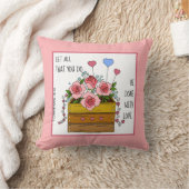 絵を描1コリント16:14 クッション (ブランケット)