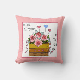 絵を描1コリント16:14 クッション