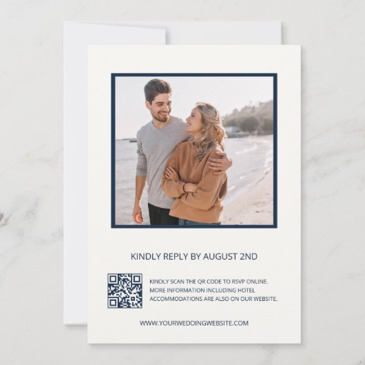 絵を描3次元花 招待状 (裏面)