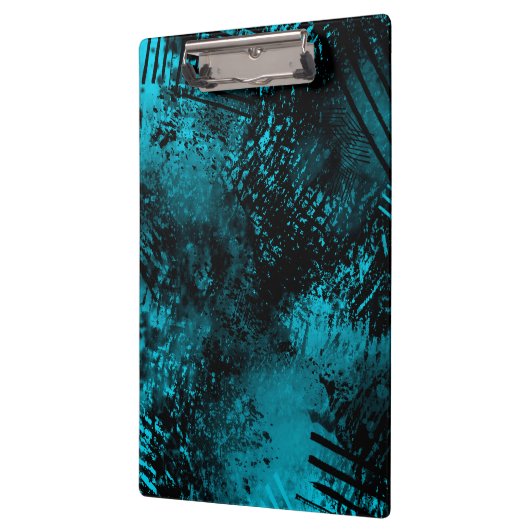 絵を描(ばちゃばちゃ)跳ねるエフェクト青と黒 クリップボード (左)