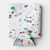 絵を描(ばちゃばちゃ)跳ねるクーラーボックス 缶クーラー (正面)