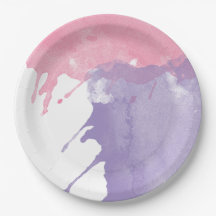 絵を描（ばちゃばちゃ）跳ねるパーティープレート