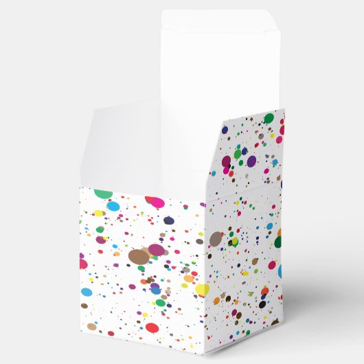 絵を描（ばちゃばちゃ）跳ねるパーティー箱 フェイバーボックス (オープン)