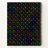 絵を描（ばちゃばちゃ）跳ねる星 ノートブック (裏面)