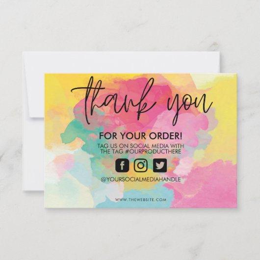 絵を描(ばちゃばちゃ)跳ねる水の色ありがとうメディア挿入 (正面)