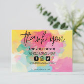 絵を描(ばちゃばちゃ)跳ねる水の色ありがとうメディア挿入 (スタンド正面)