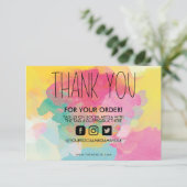 絵を描（ばちゃばちゃ）跳ねる水の色ありがとうメディア挿入 (スタンド正面)