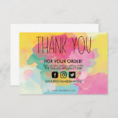 絵を描（ばちゃばちゃ）跳ねる水の色ありがとうメディア挿入 (正面/裏面)