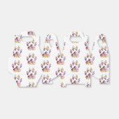 絵を描(ばちゃばちゃ)跳ねる犬のポープリント フェイバーボックス (折り畳みなし)