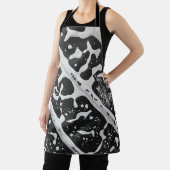 絵を描(ばちゃばちゃ)跳ねる エプロン (インサイチュ)