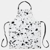 絵を描(ばちゃばちゃ)跳ねる エプロン (正面)