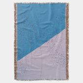 絵を描（ばちゃばちゃ）跳ねる スローブランケット (正面縦)