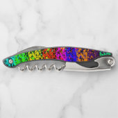 絵を描（ばちゃばちゃ）跳ねる ソムリエナイフ (裏面)