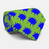 絵を描(ばちゃばちゃ)跳ねる ネクタイ (ロール)