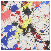 絵を描（ばちゃばちゃ）跳ねる ファブリック (見本)