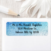 絵を描（ばちゃばちゃ）跳ねる ラベル (インサイチュ)