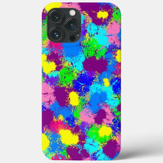 絵を描(ばちゃばちゃ)跳ねるCase-Mate iPhoneケース Case-Mate iPhoneケース (裏面)