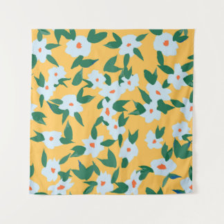 絵を描-スタイルヴィンテージフローラファブリックのパターン。 タペストリー