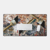 絵を描 デスクマット (キーボード&マウス)