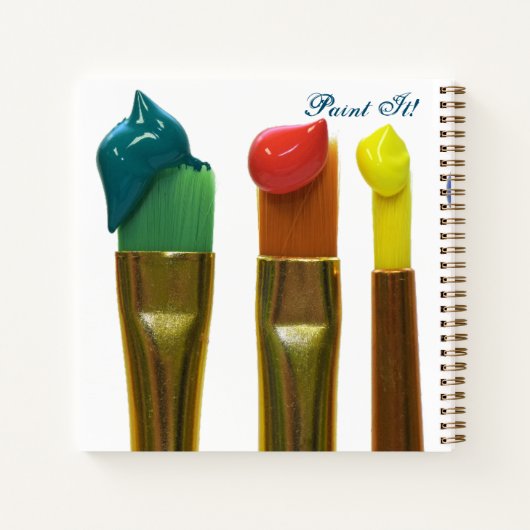 絵を描 ノートブック (裏面)